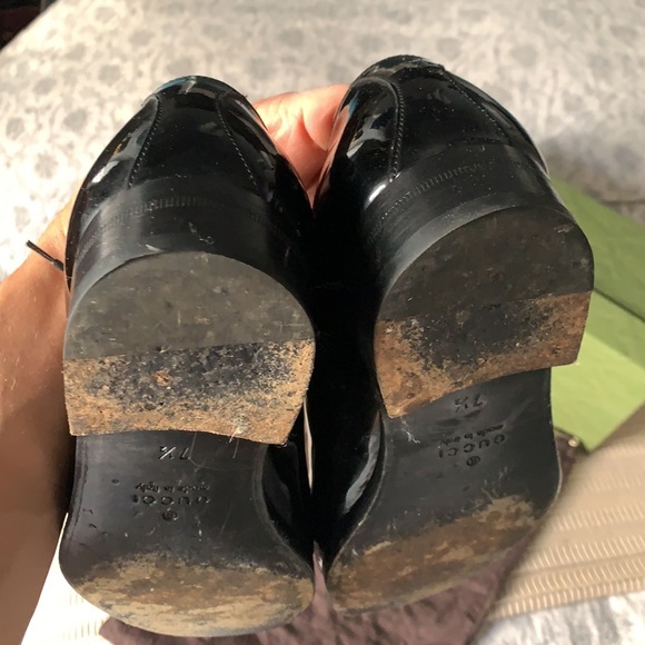 Gucci black patent leather dress shoe Oxford - Picture 11 of 11